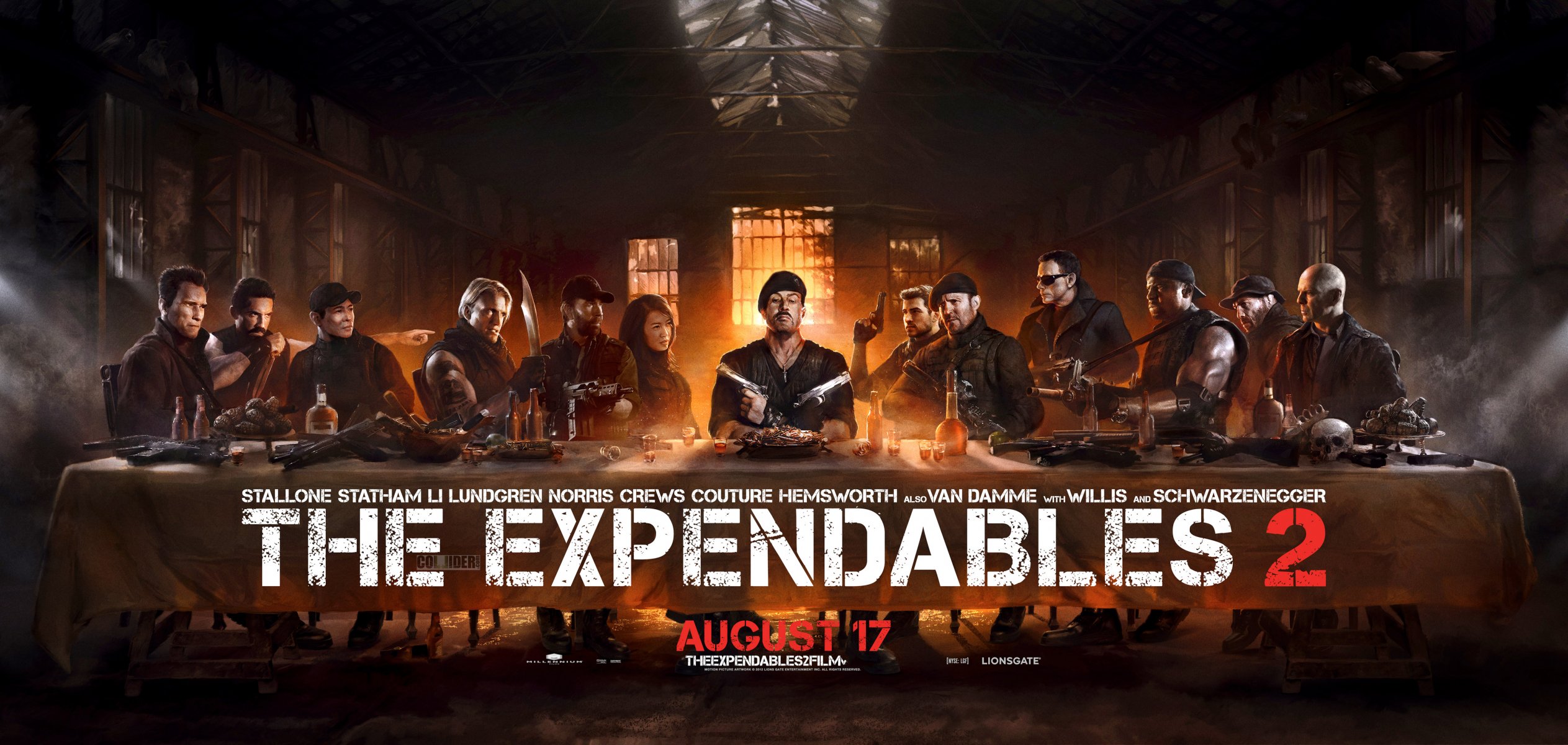 expendables 2 menschen schauspieler tisch sylvester stallone arnold schwarzenegger jason statham jason statham jet lee dolph lundgren chuck norris randy couture