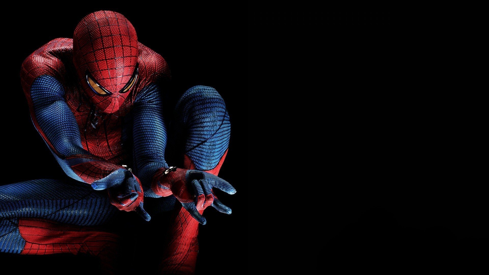 amazing spider-man new spider-man andrew garfield costume héros obscurité