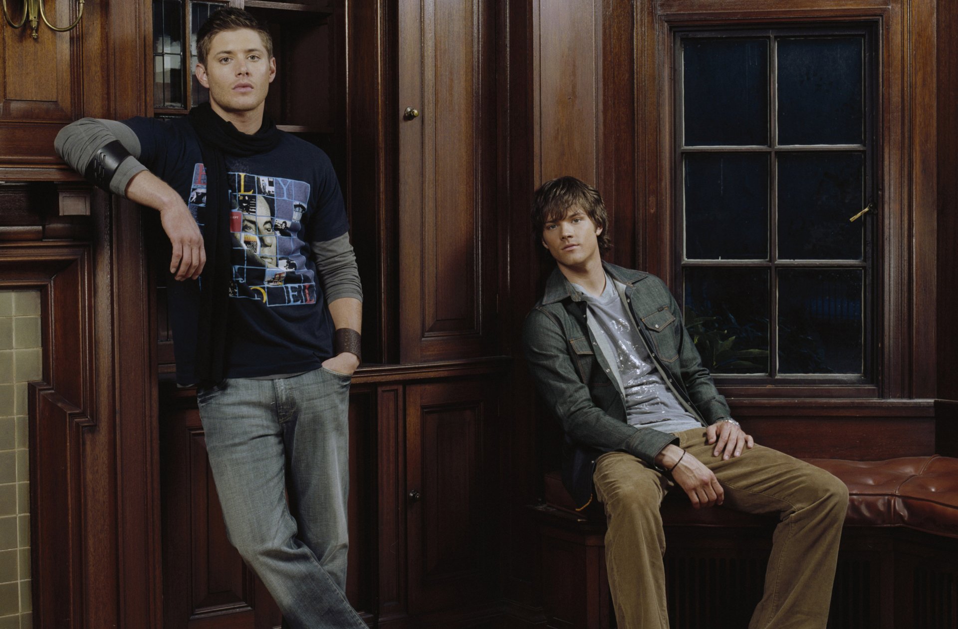 il soprannaturale jared padalecki sam winchester jensen eccles jensen dean winchester