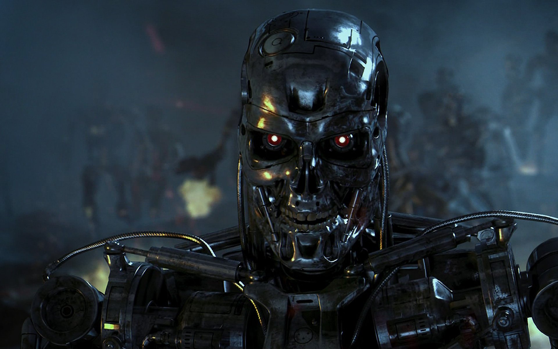 terminator robots guerra