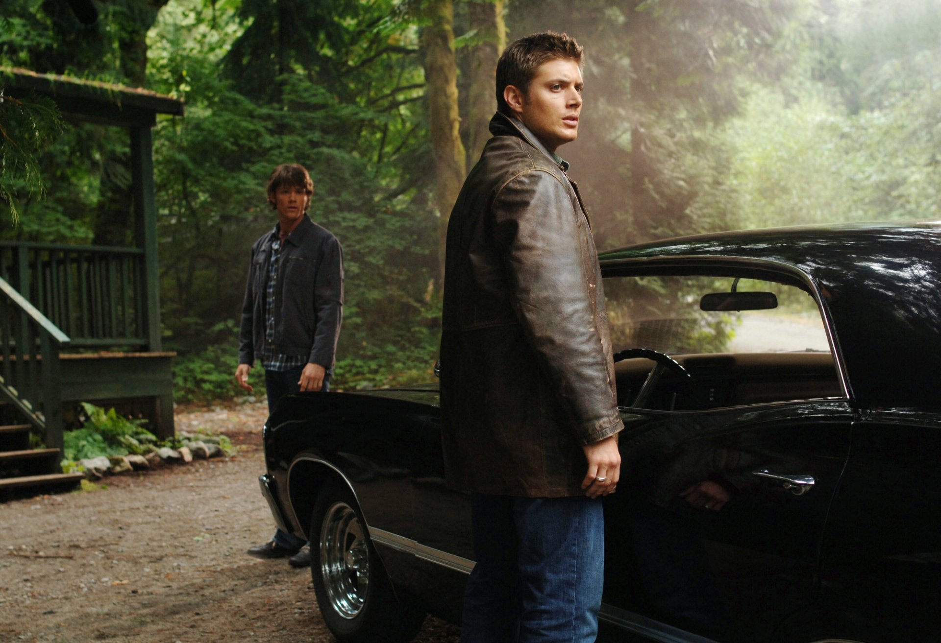 supernatural jared padalecki sam winchester jensen ackles jensen . dean winchester chevrolet impala 1967