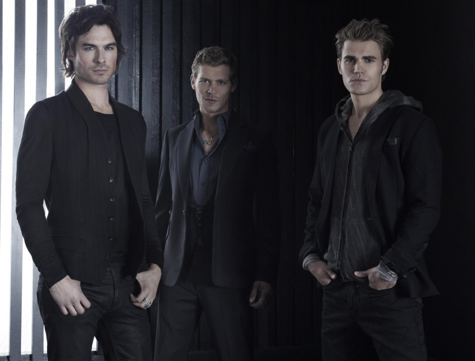 the vampire diaries serie de televisión joseph morgan paul wesley ian somerhalder ian somerhalder