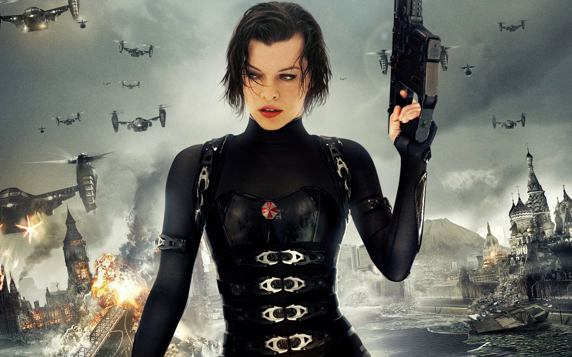 resident evil retribution resident evil retribution milla jovovich zombie explosion