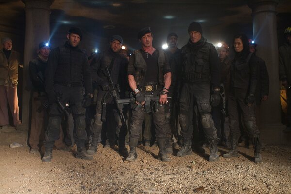 Die Schauspieler des Films The Expendables 2