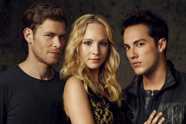 I personaggi principali della serie The Vampire Diaries .