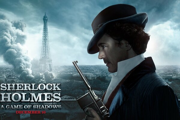 Film - Sherlock Homs; attore Downey Jr.