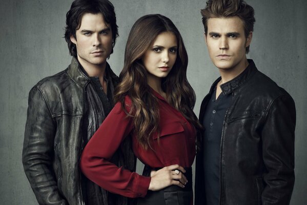 Splendida trio, The Vampire Diaries