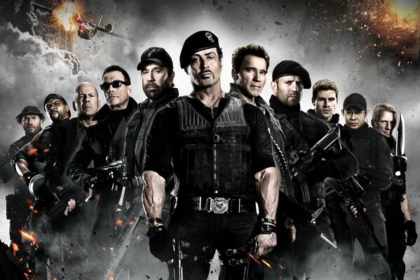 Squadra The Expendables poster del film