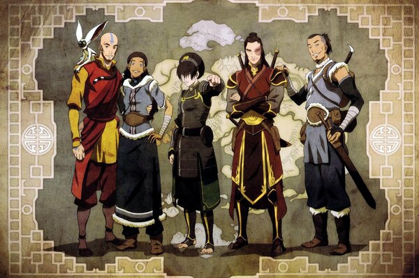 Amigos favoritos de la leyenda de Korra