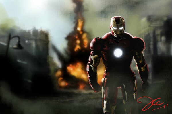 Robert Downey Jr. as Iron Man