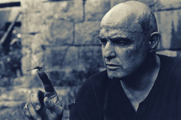 Marlon Brando en la película Apocalypse Today