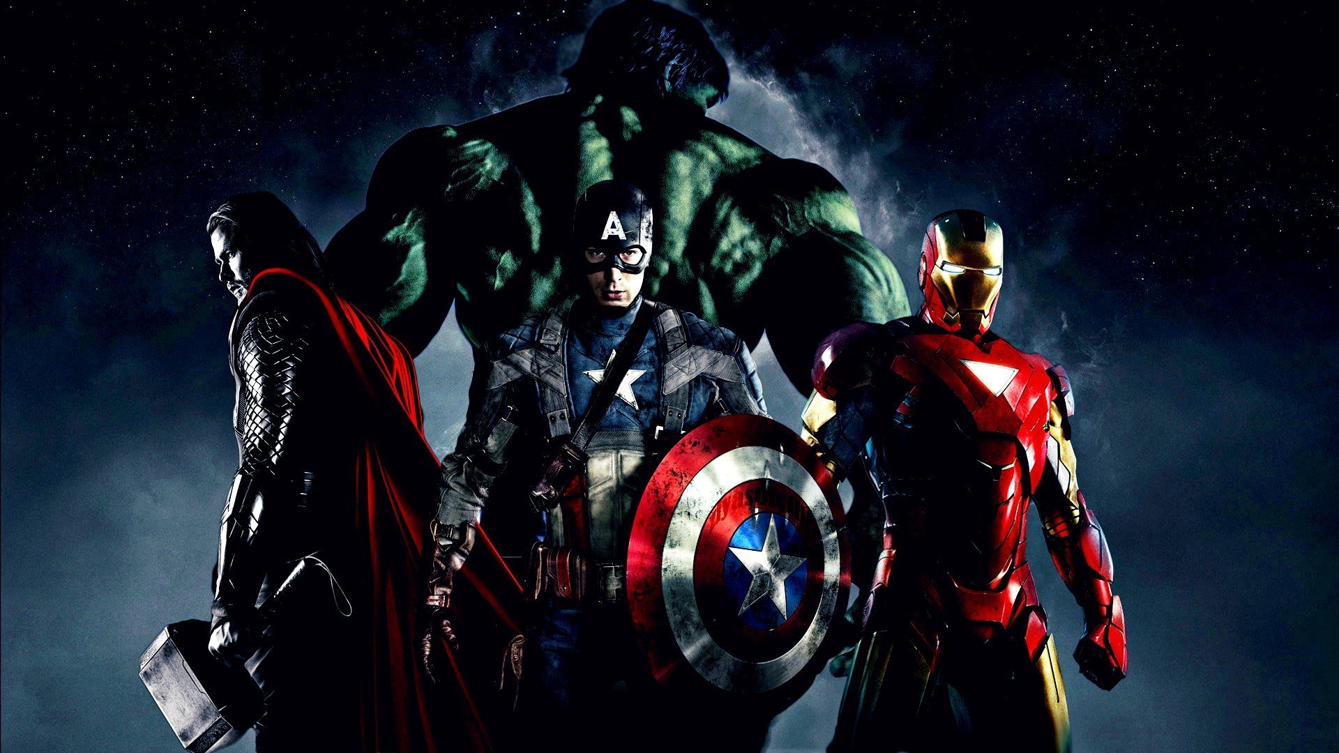 vendicatori hulk capitan america eelez man thor