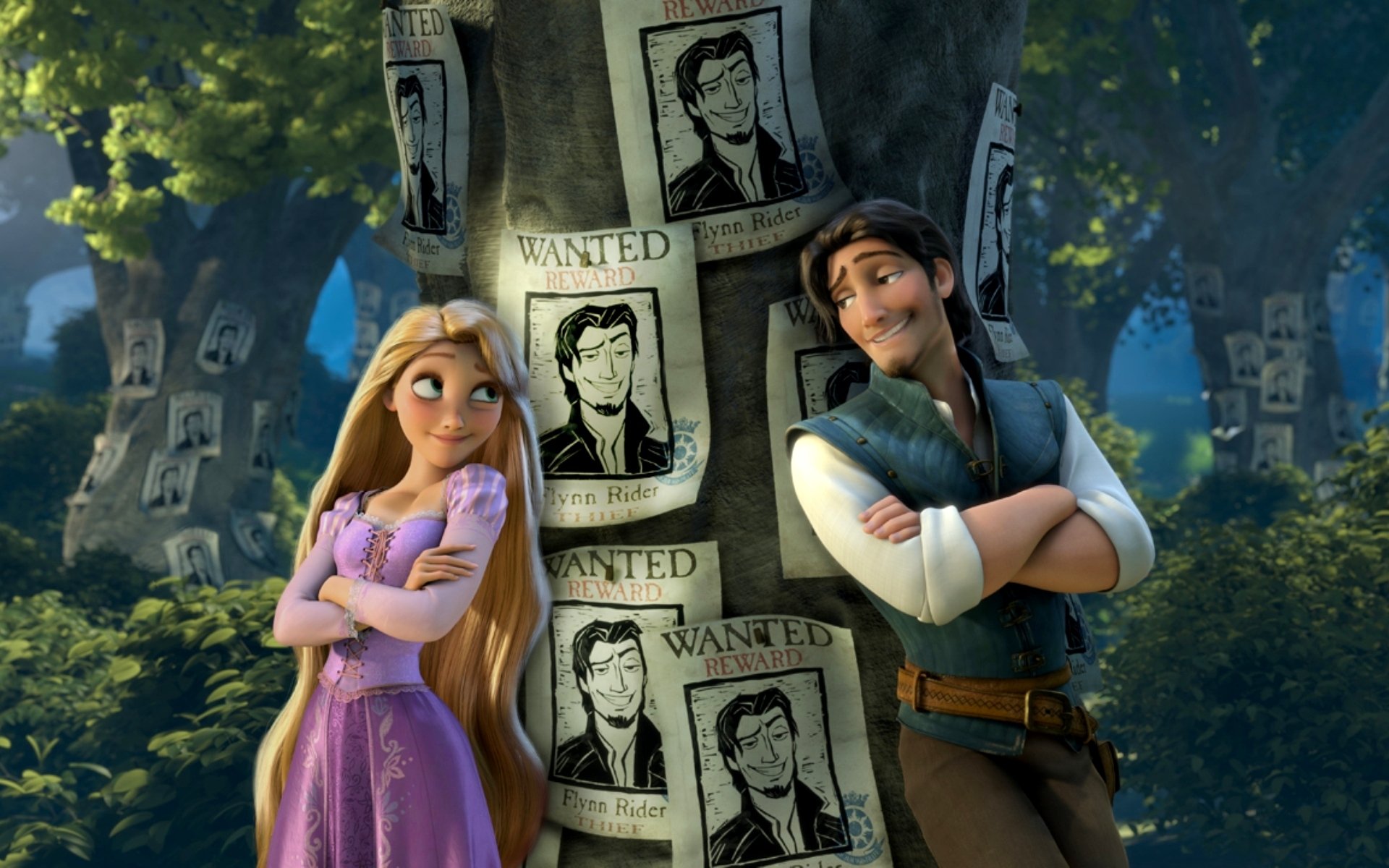 rapunzel: tangled story movie rapunzel flynn wanted tangled story hair princess robber wanted ads forest