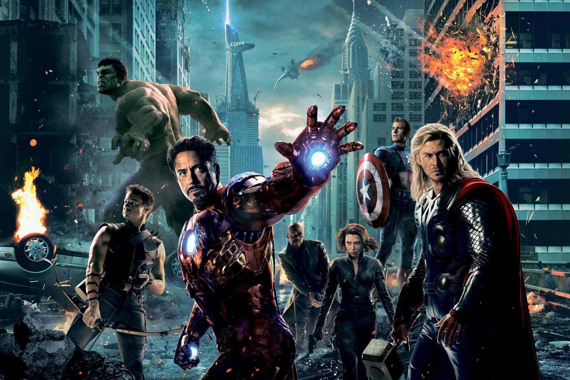 avengers robert downey jr. chris evans mark ruffalo chris hemsworth scarlett johansson thor iron man kapitan ameryka hulk