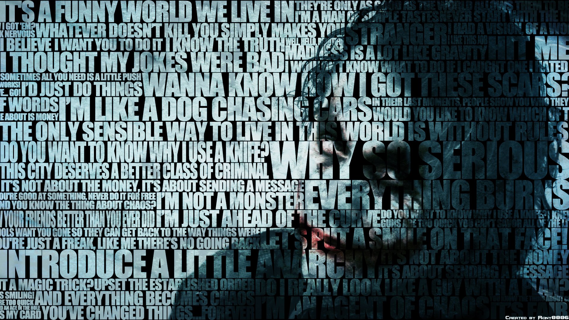 joker batman citations joker texte inscription