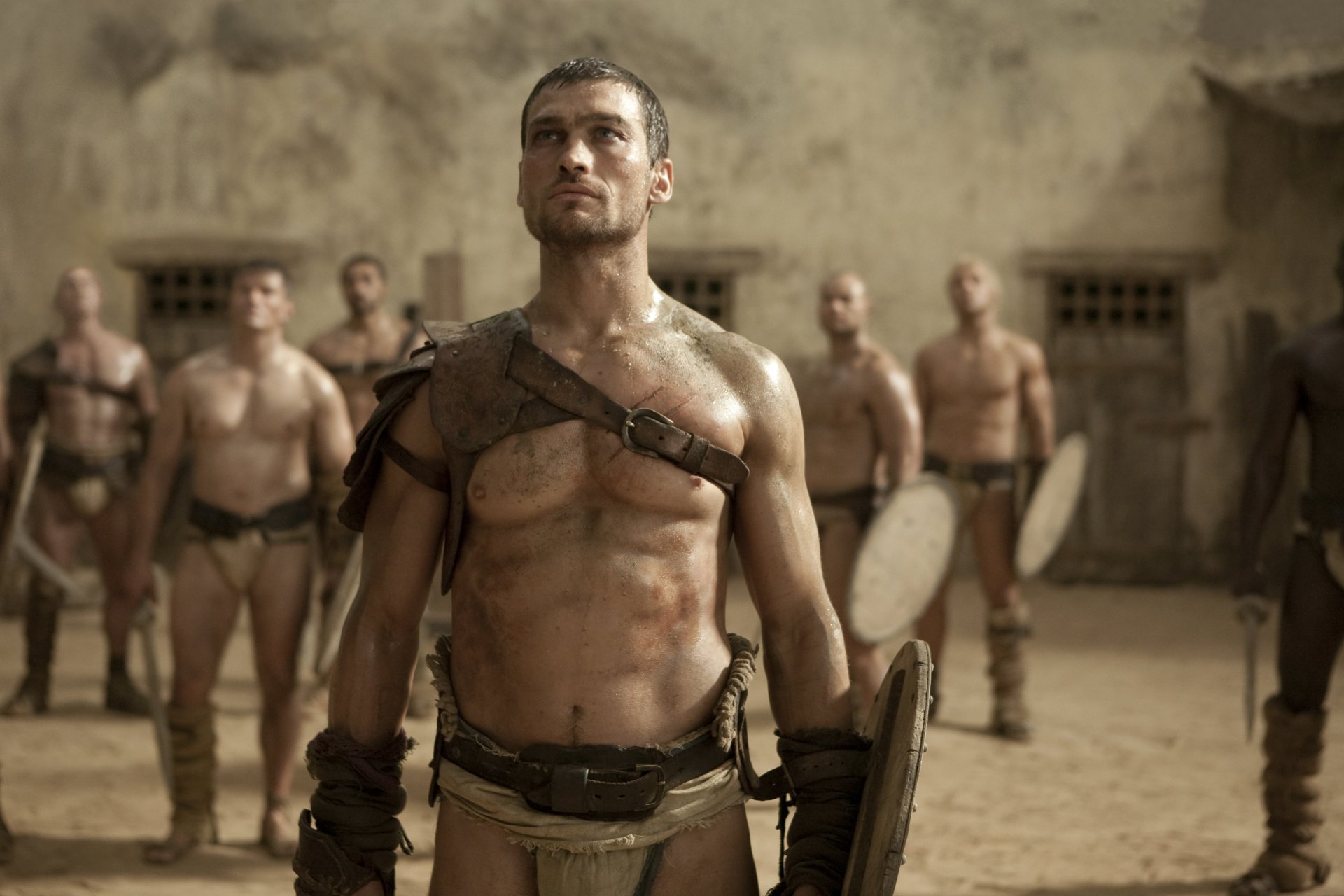 die serie spartacus sand und blut gladiator krieger