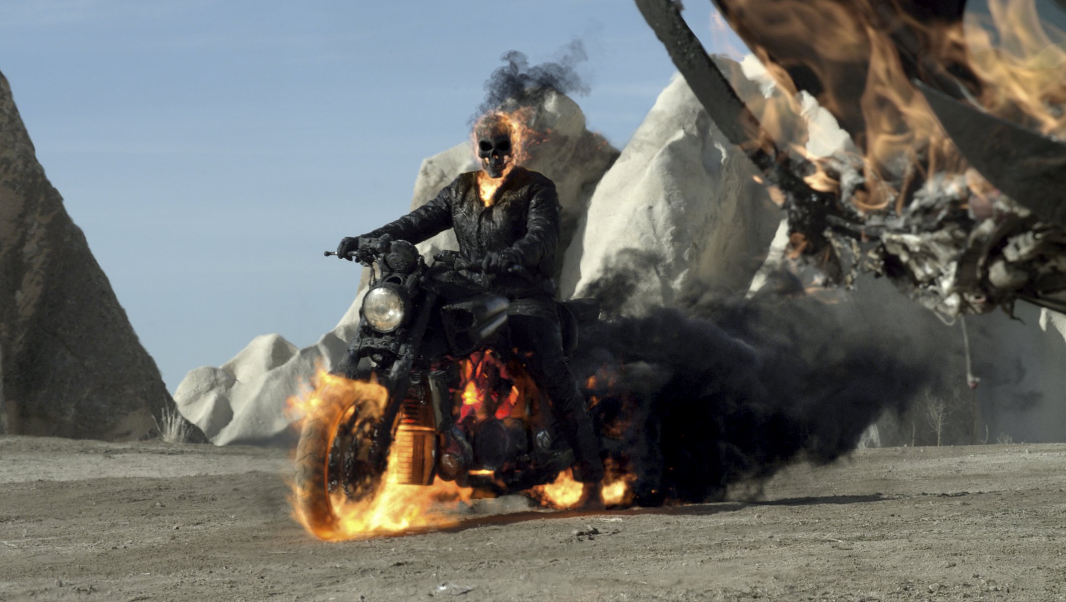 ghost rider 2 ghost rider : spirit of revenge 2012 nicholas cage johnny blaze / ghost rider