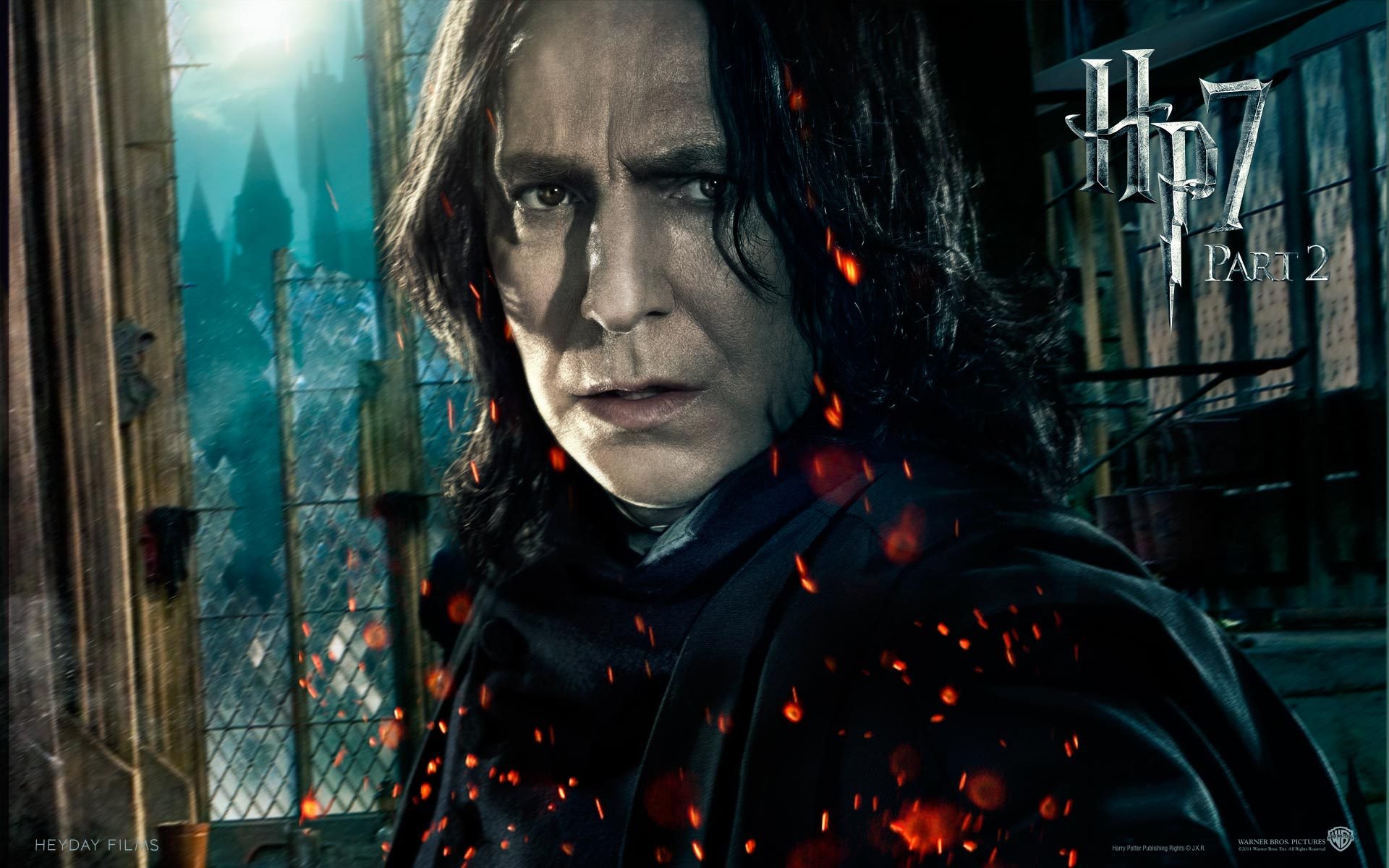 harry potter 7 harry potter y las reliquias de la muerte parte 2 7 hp alan rickman hogwarts severus snape profesor profesor