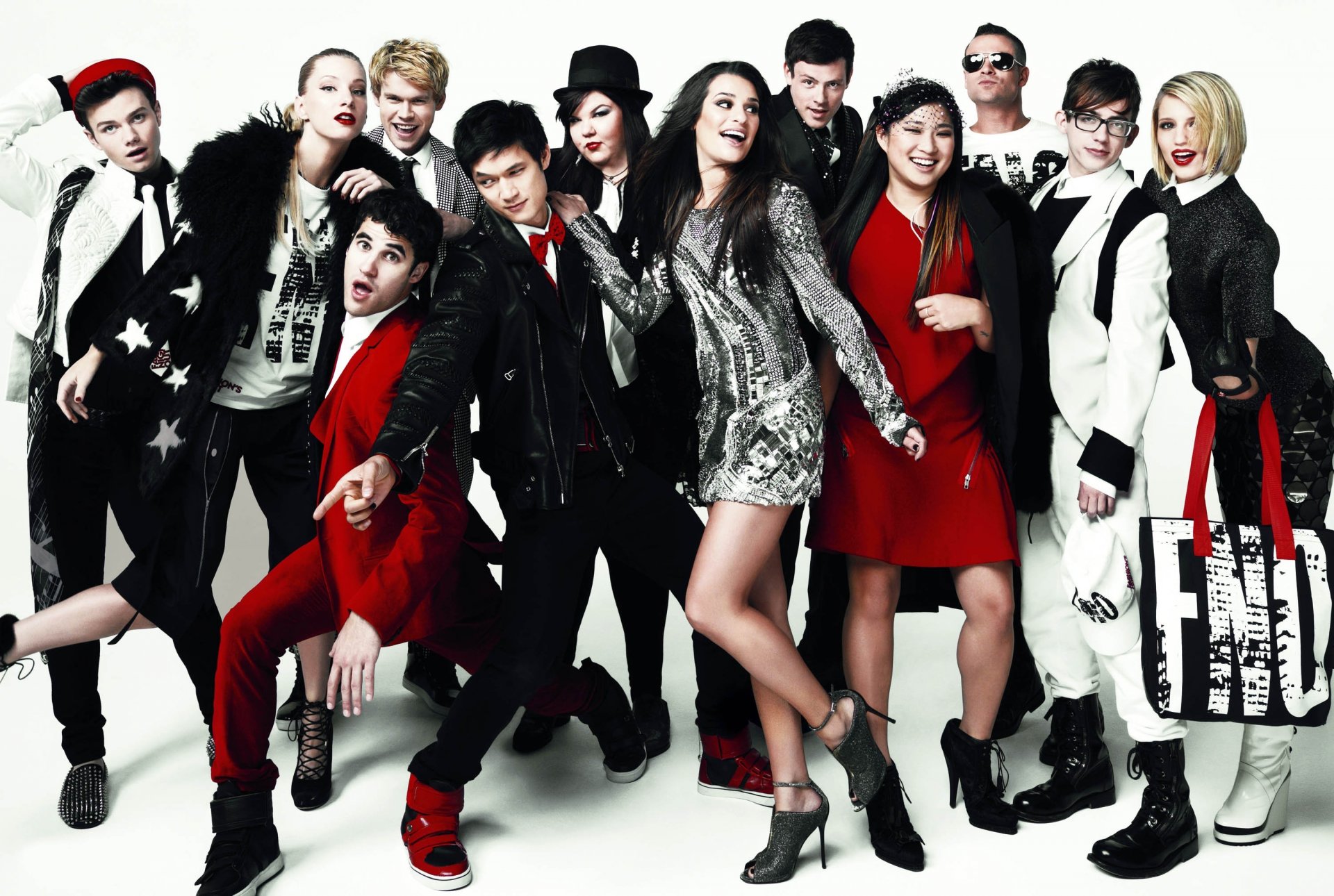 glee perdenti serie tv lia michele moda