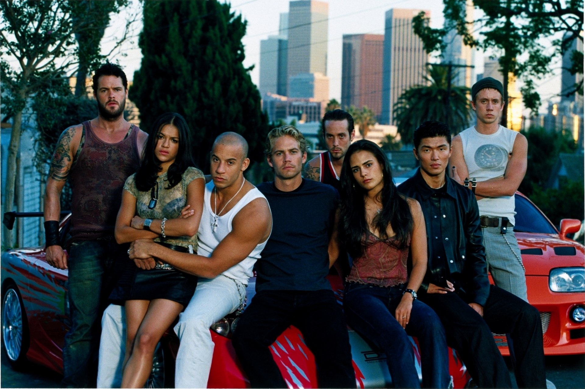 fast and furious paul walker brian o connor vin diesel dominic toretto michelle rodriguez letty jordana brewster mia toretto rick yoon johnny chan chad lindbergh jessie