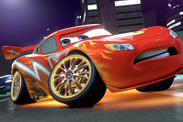 Lightning McQueen carretillas Tuning