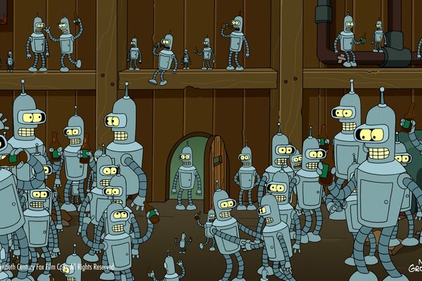 Clones de Bender de Futurama