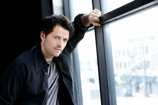 A handsome actor from the supernatural series