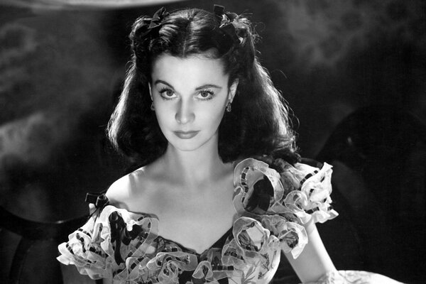 Vivien Leigh jako Scarlett O Hara z Przeminęło z wiatrem