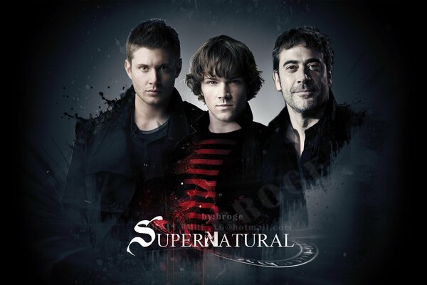 Film surnaturel avec Jared padaleki jeesen Eccles Sam Winchester John Winchester-frères