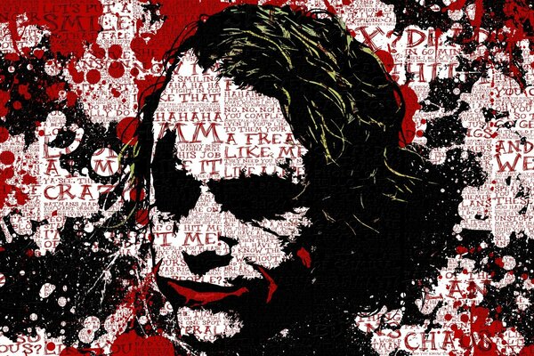 Art Joker di Heath Ledger