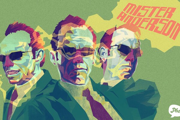 Art Matrix and Agent Smith