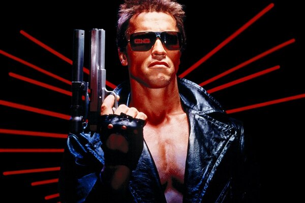 Arnold Schwarzenegger as the Terminator