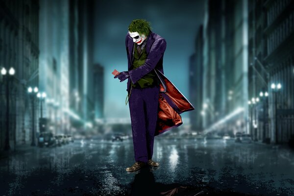 El Joker es un bromista.