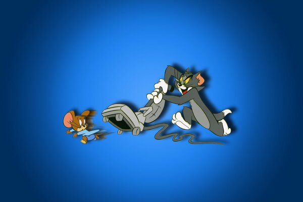 Die Charaktere des Zeichentrickfilms Tom und Jerry 