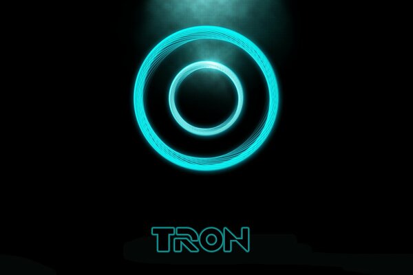 Logotipo de tron en Inglés