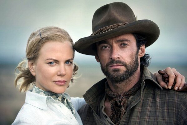 Portrait of Hugh Jackman and Nicole Kidman