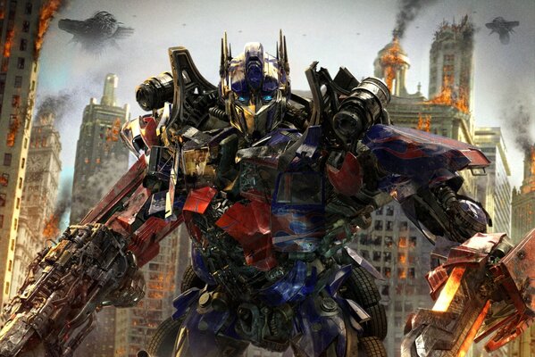 Optimus Prime in Transformers 3