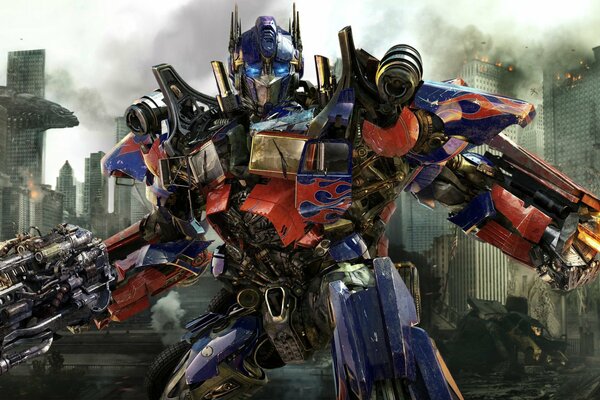 Optimus Prime from the movie Transformers 3