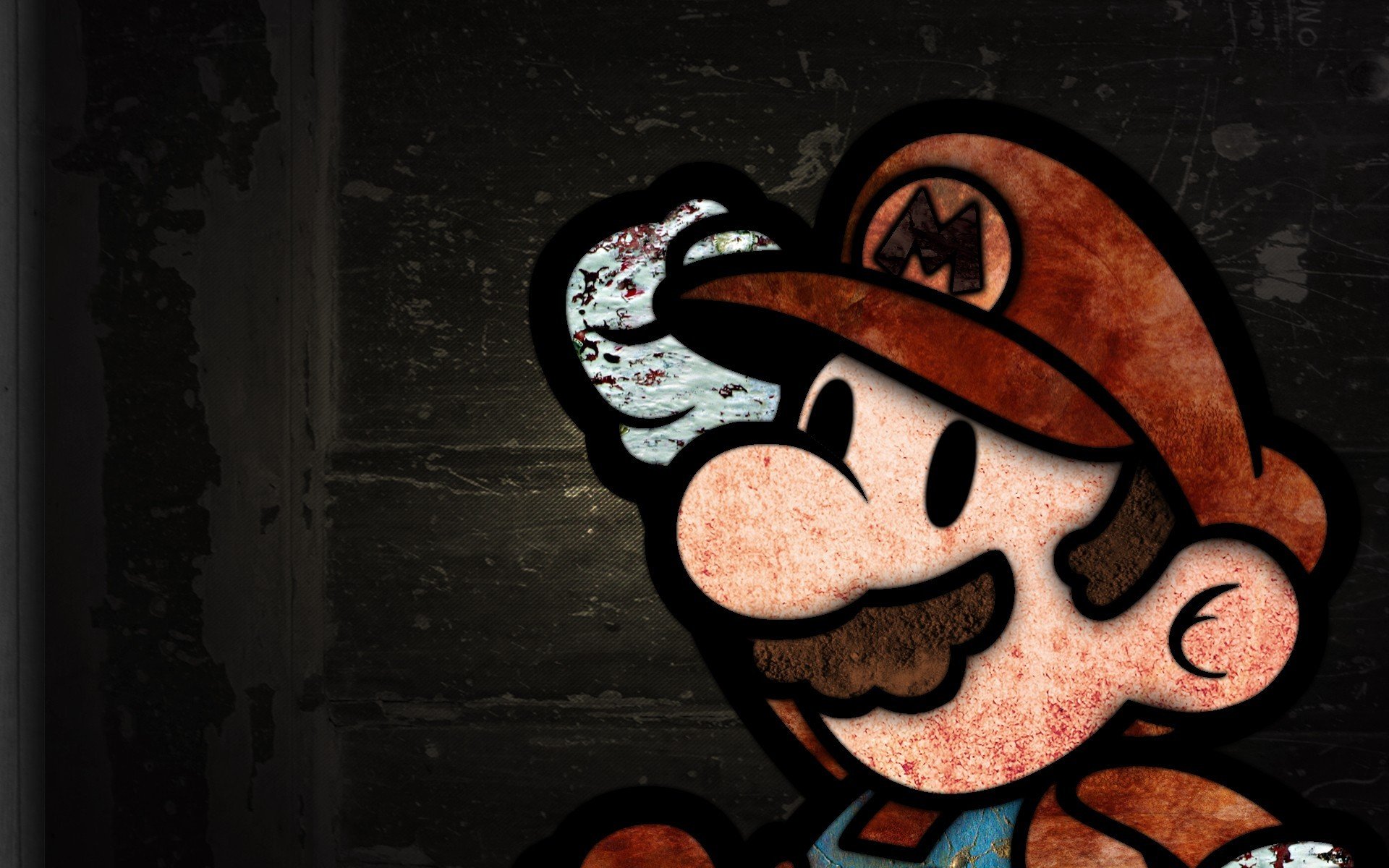 mario texture fond grunge