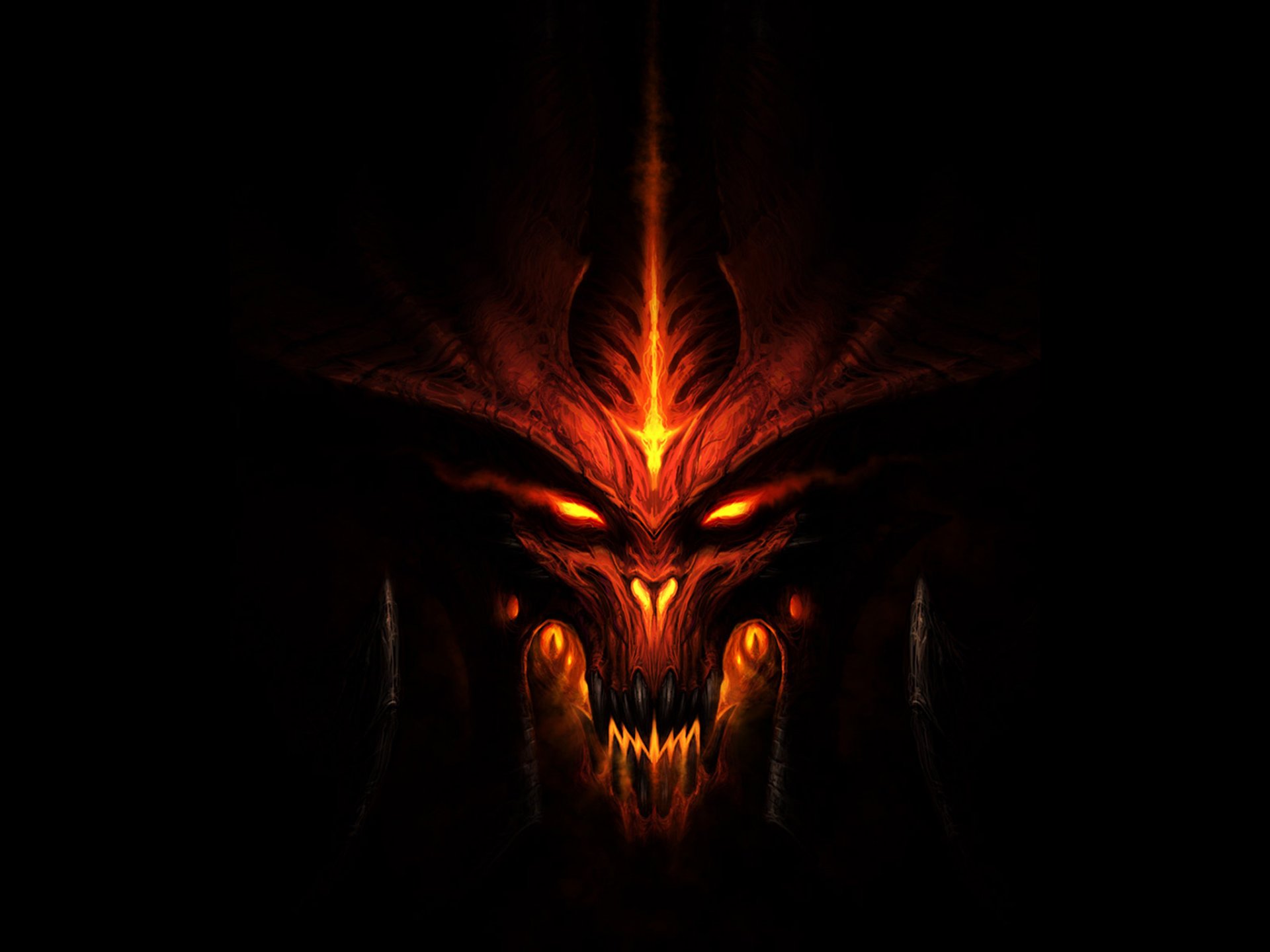 diablo 3 jeu monstre visage obscurité