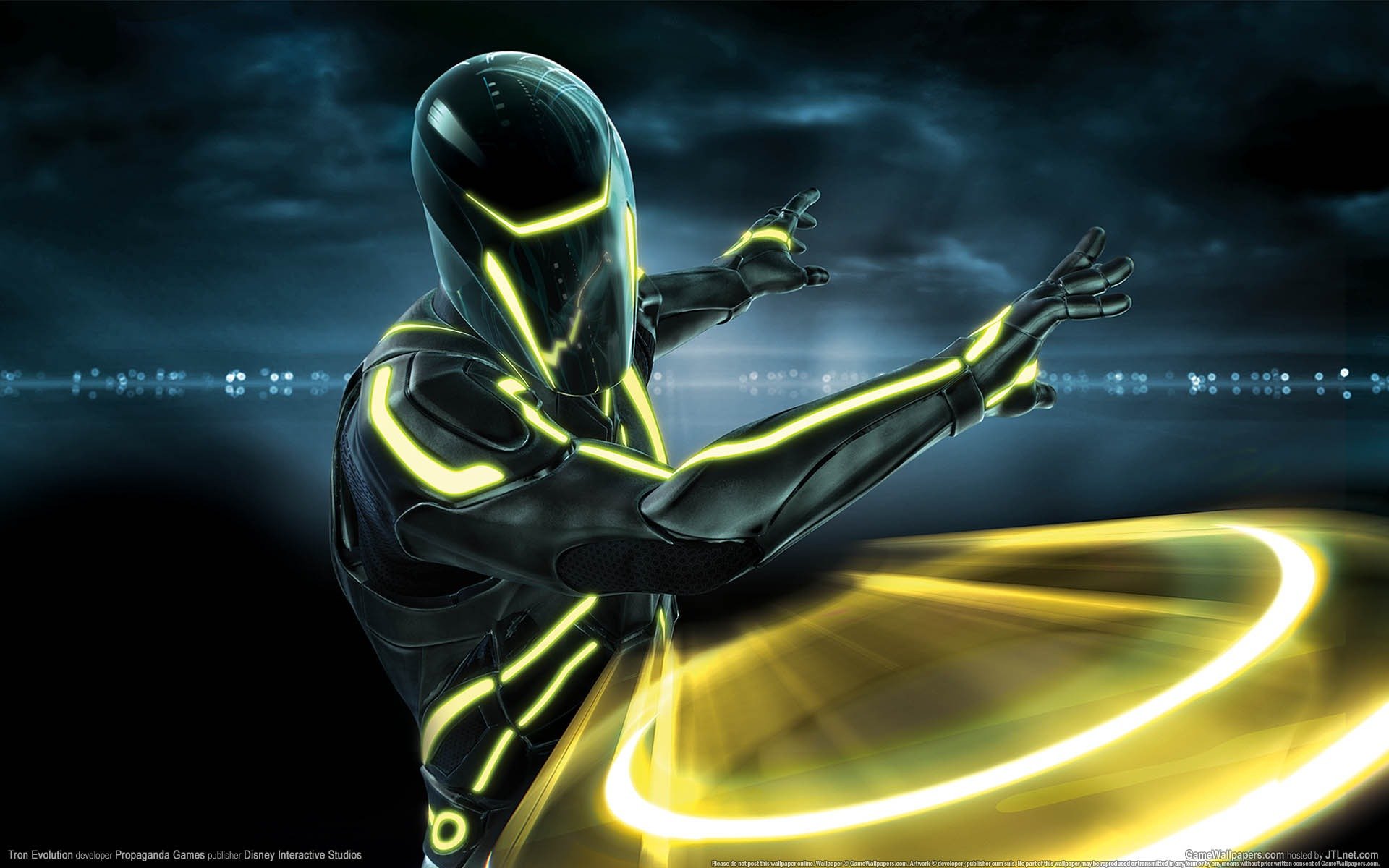 tron evolution the throne game wallpapers the disc