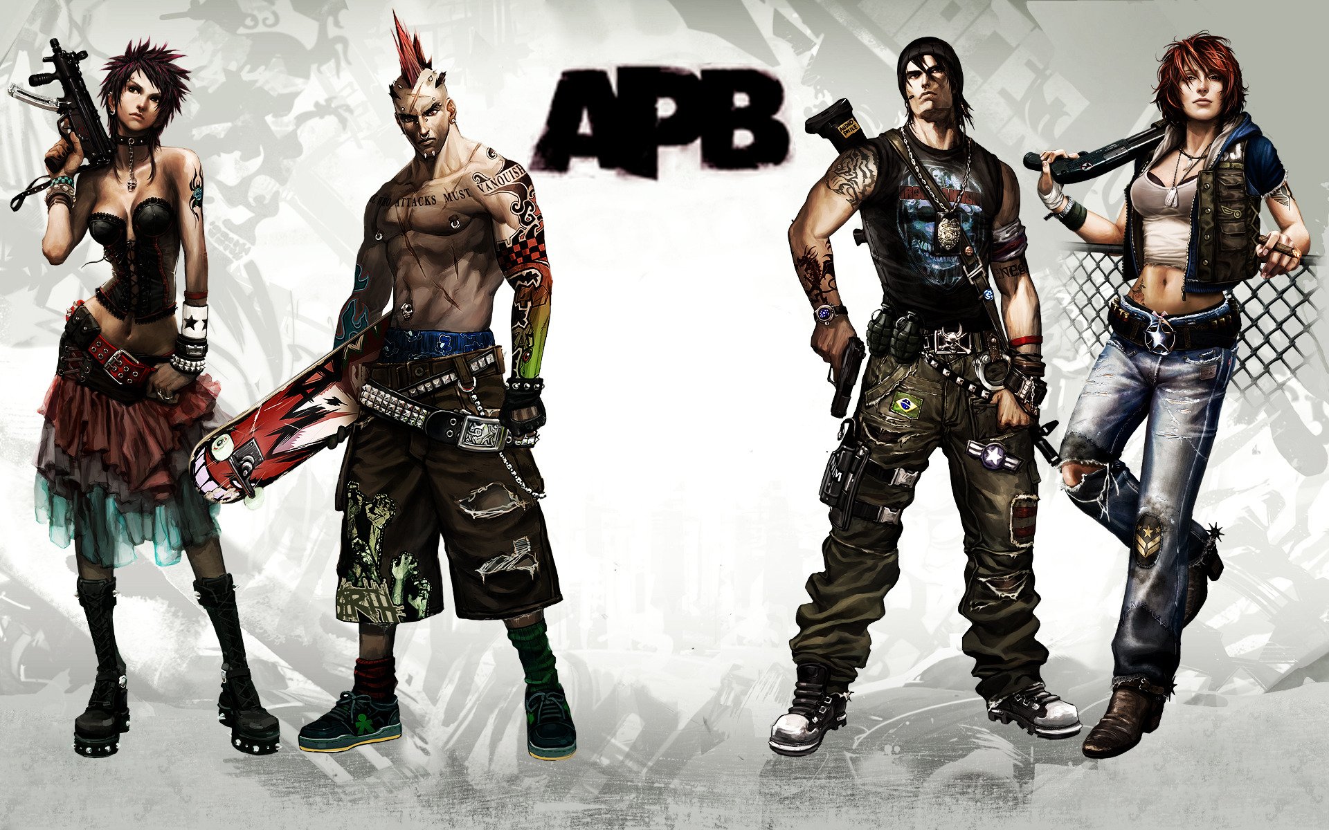 apb all points bulletin police gang opponents war weapon art