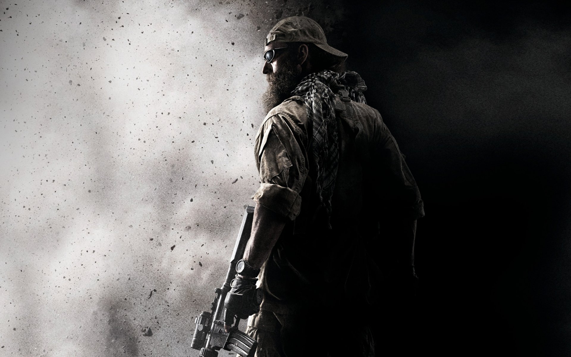 game wallpaper medal of honor black&white