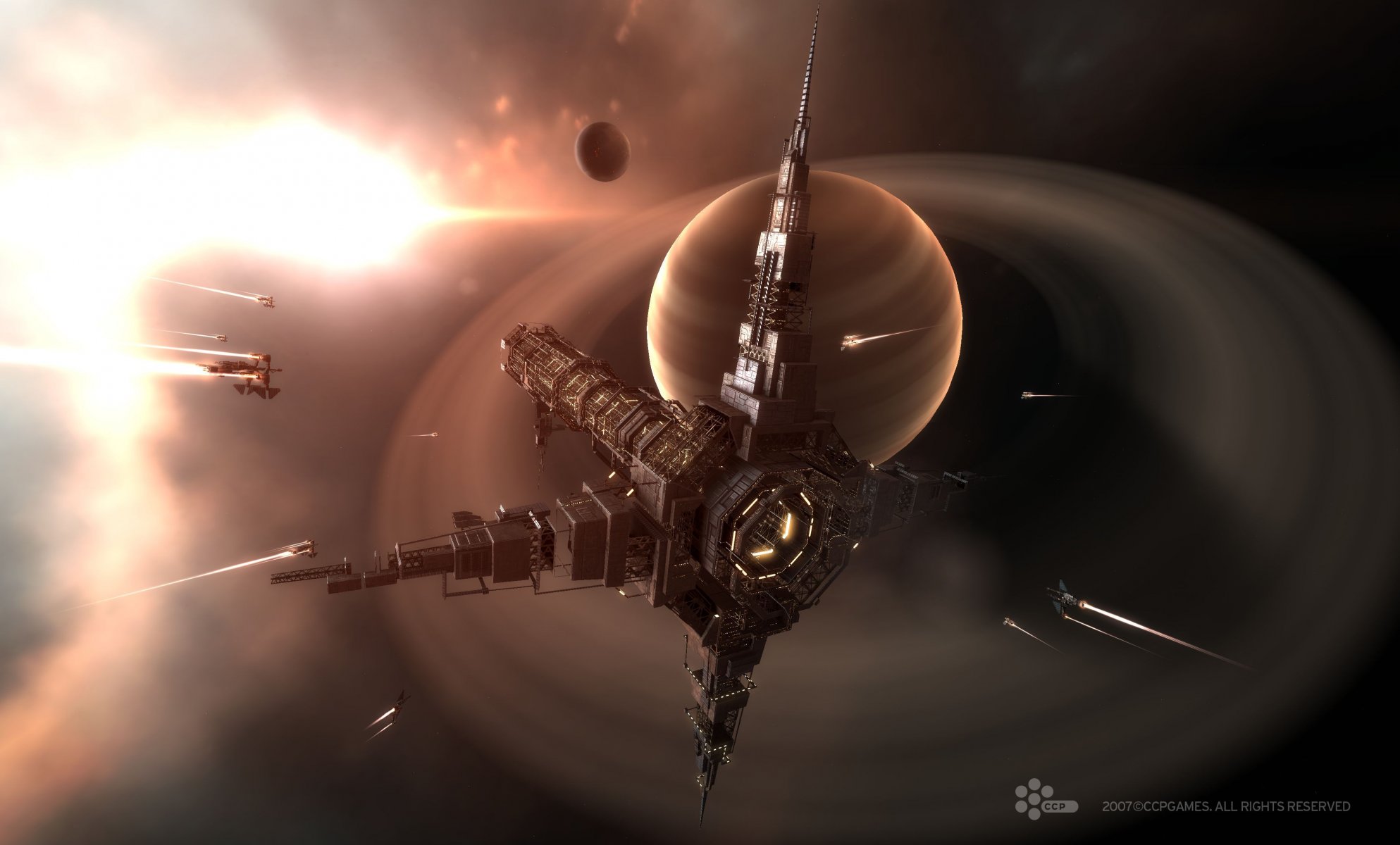 tation space planet ship eve-online