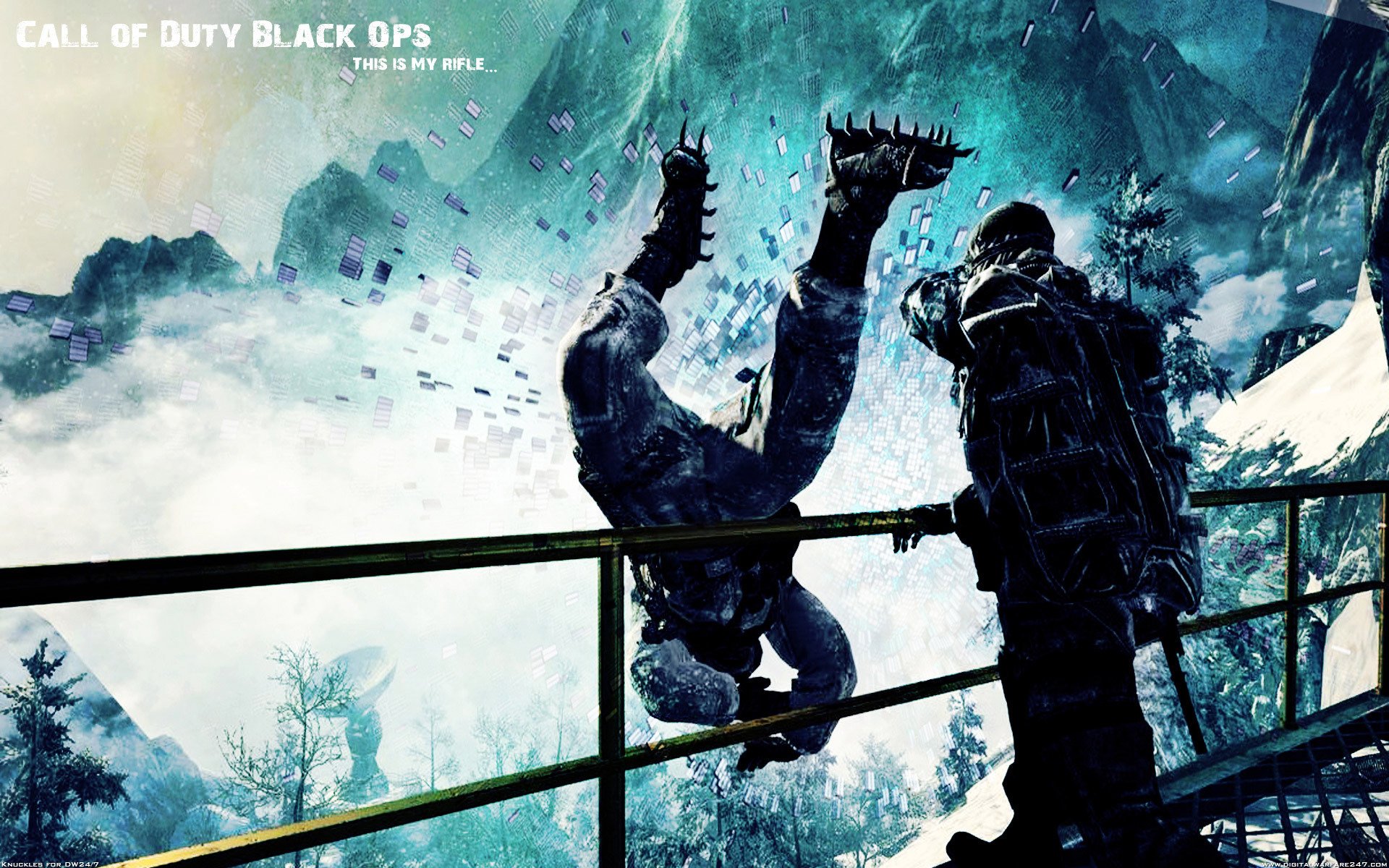 call of duty black ops code : bo fallen schlagen weggeworfen