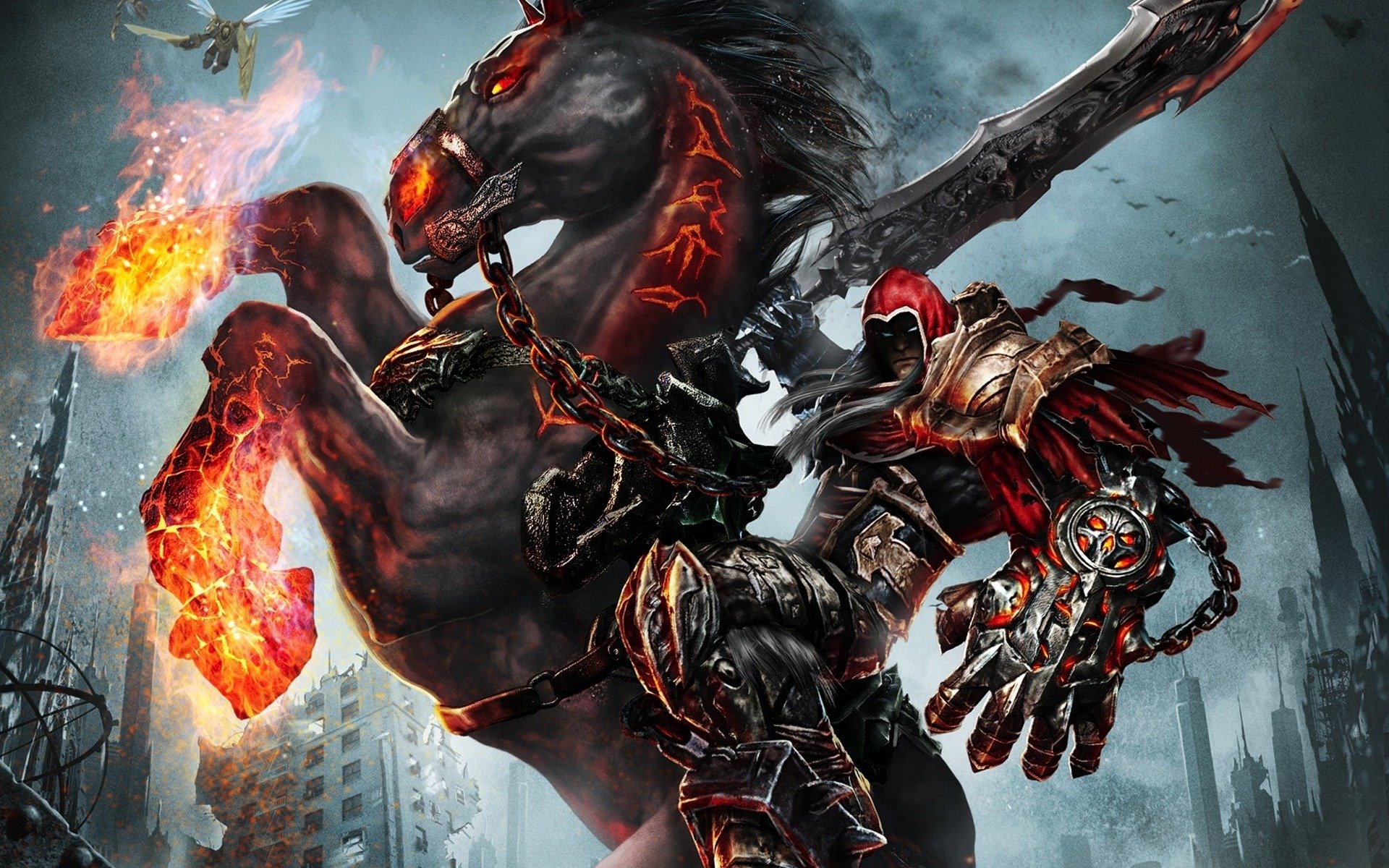 darksiders: wrath guerre cavalier mort épée