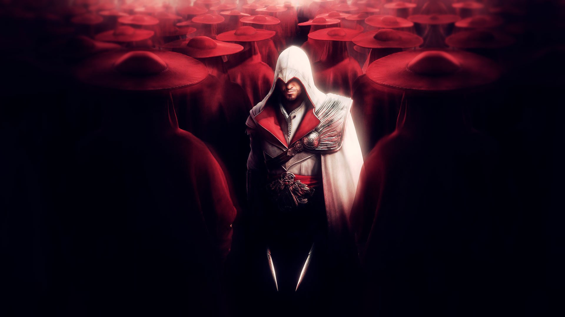 assassins creed bruderschaft messer mörder rot