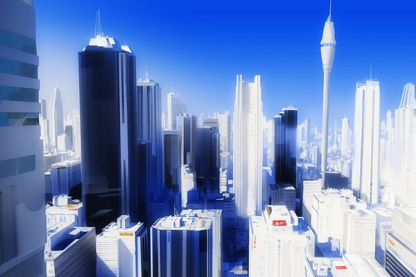 Bild der Stadt von Mirrors edge