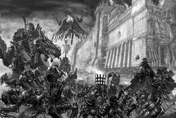 La caccia al piombo di Karl Kopinski Warhammer