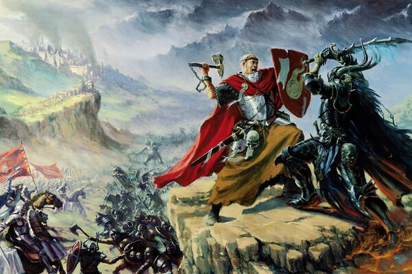 Universo WarHammer batalla del bien contra el mal